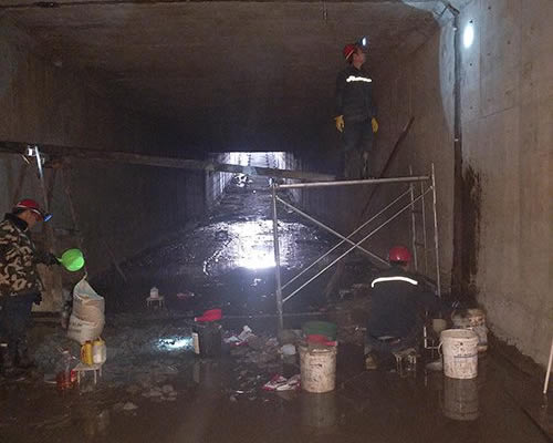 常州地下廊道渗水堵漏